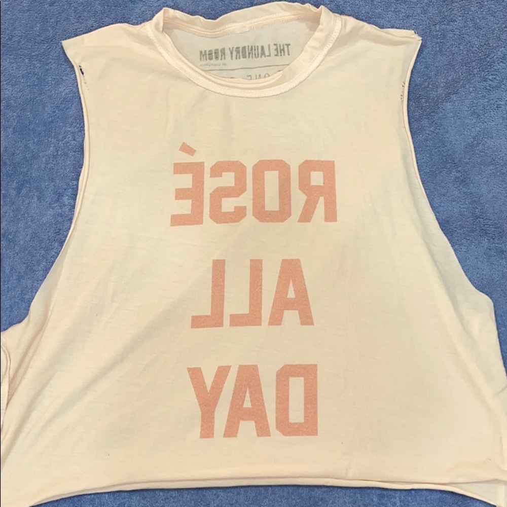 Rosé All Day Muscle Tee